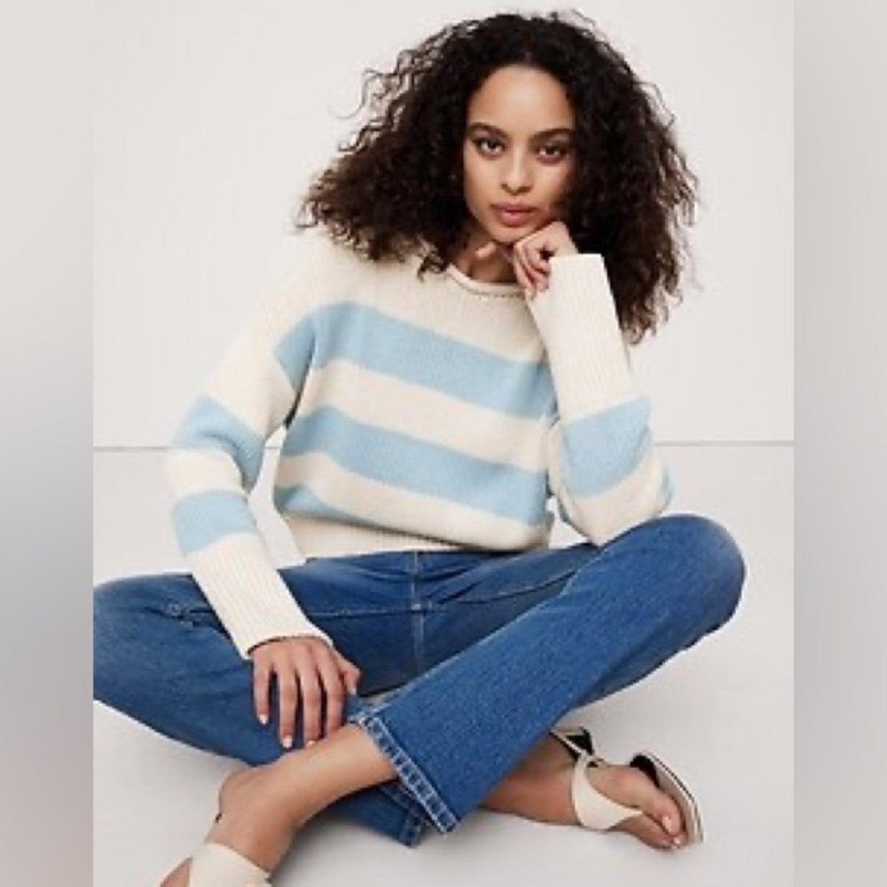COTTON ROLL-NECK SWEATER